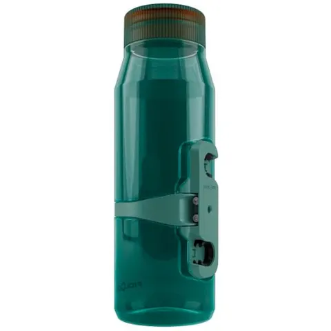 Фляга з конектором та базою FIDLOCK TWIST bottle 700мл., прозорий / зелений