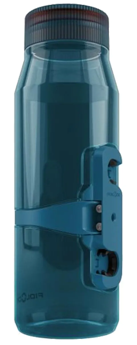 Фляга с коннектором FIDLOCK TWIST single bottle 700мл., прозрачный/синий
