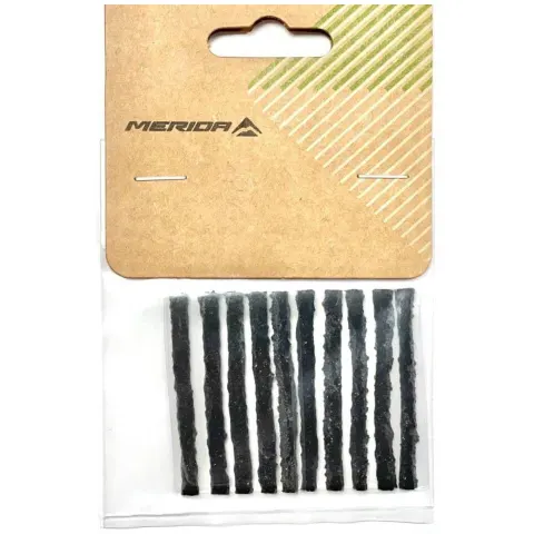 Ужи MERIDA Plug Self-vulcanizing fat black 10 шт