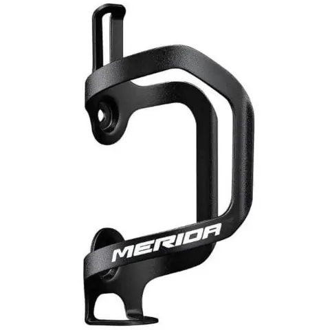 Флагодержатель MERIDA Bottle Cage/Alloy sideload Onesize/Black SB, White Shiny