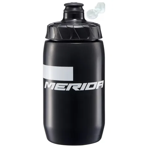 Фляга MERIDA Bottle Stripe Black White 500ccm with cap