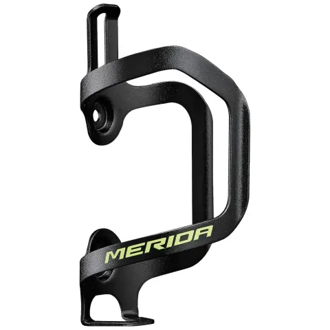 Флягодержатель MERIDA Pure Black, green Alloy 2 steel bolts SIDELOAD