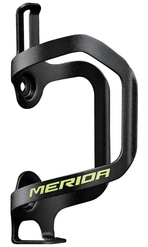 Фляготримач MERIDA Pure Black, green Alloy 2 steel bolts SIDELOAD