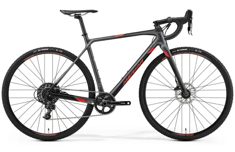 Велосипед MERIDA MISSION CX 5000 L(56cм) SILK SILVER(RED)