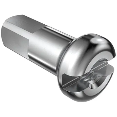 Ниппель DT Swiss Nipple 14G 2.0/FG 2.3 12 мм латунь серебристый