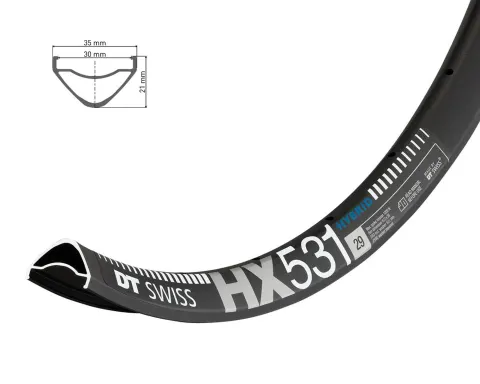 обод DT SWISS HX 531 29x30 DISK BRAKE 28отв.