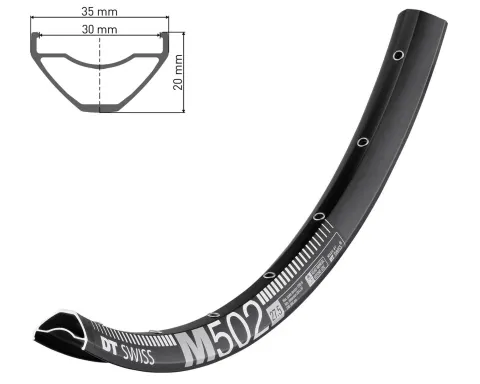 Обід DT SWISS M 502 27x30 DISK BRAKE 28отв.