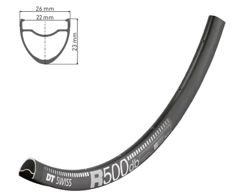 Обід DT SWISS R 500 29X22 DISK BRAKE 28отв.