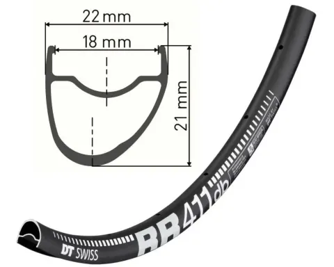 Обод RR 411 700C/ 18mm (622 x 18 mm) 24 отв.