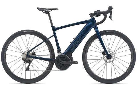 Велосипед електро Giant Road E+ 2 Pro 25km/h Cosmos Navy ML