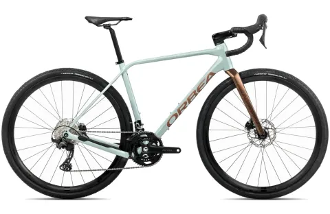 Велосипед 28" Orbea TERRA H30 (2025) blue stone gloss/copper matt L