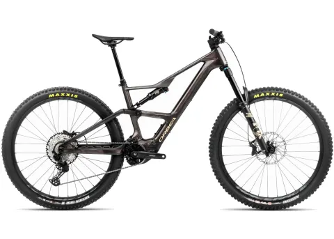 Велосипед 29" Orbea RISE LT M20 420W (2025) cosmic carbon /golden sand gloss L