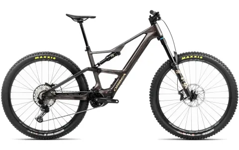 Велосипед 29" Orbea RISE LT M20 420W (2025) cosmic carbon /golden sand gloss L