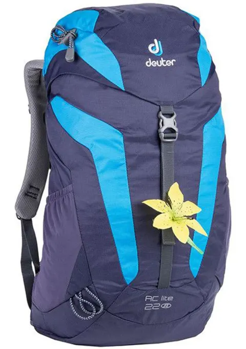 Рюкзак DEUTER AC Lite 22 SL колір 3349 blueberry-turquoise Для походів