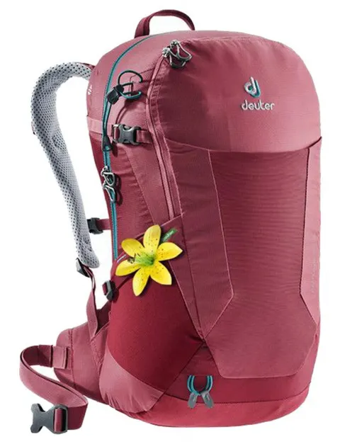 Рюкзак DEUTER Futura 22 SL колір 5526 cardinal-cranberry Для походів