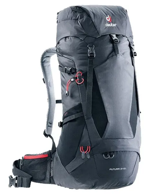 Рюкзак DEUTER Futura 34 EL колір 7000 black Для походів