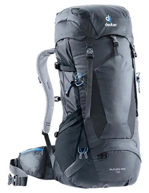 Рюкзак DEUTER Futura PRO 40 колір 4701 graphite-black Для походів