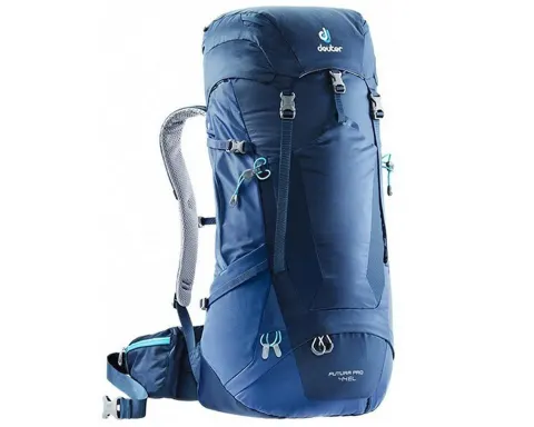 Рюкзак DEUTER Futura PRO 44 EL цвет 3395 midnight-steel Для походов