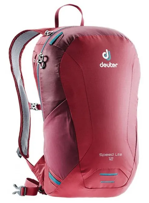 Рюкзак DEUTER Speed Lite 12 колір 5528 cranberry-maron з поясним ременем Для походів