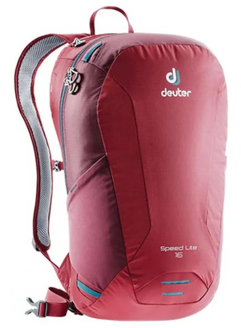 Рюкзак DEUTER Speed Lite 16 колір 5528 cranberry-maron з поясним ременем Для походів