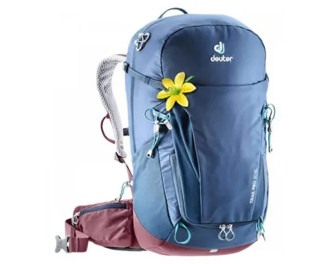Рюкзак DEUTER Trail Pro 30 SL колір 3523 midnight-maron Для походів