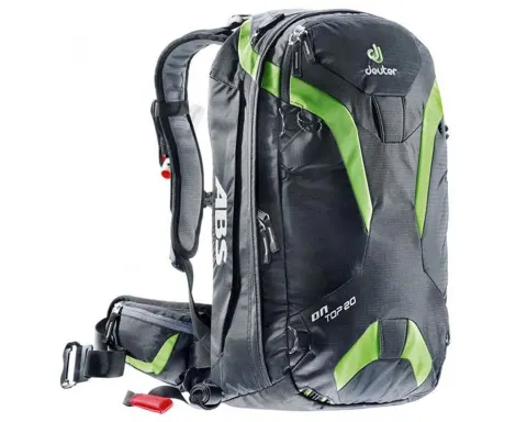 Рюкзак DEUTER On Top ABS 20 цвет 7251 black-kiwi Для ски-тура
