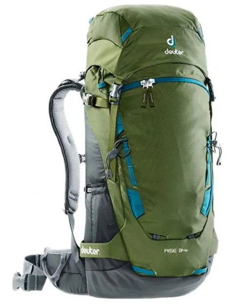 Рюкзак DEUTER Rise 34+ колір 2480 pine-graphite Для скі-туру