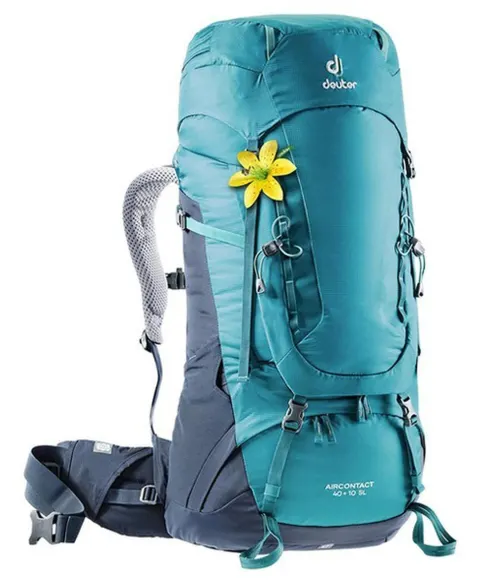 Рюкзак DEUTER Aircontact 40 + 10 SL колір 3399 steel-midnight Для треккінгу