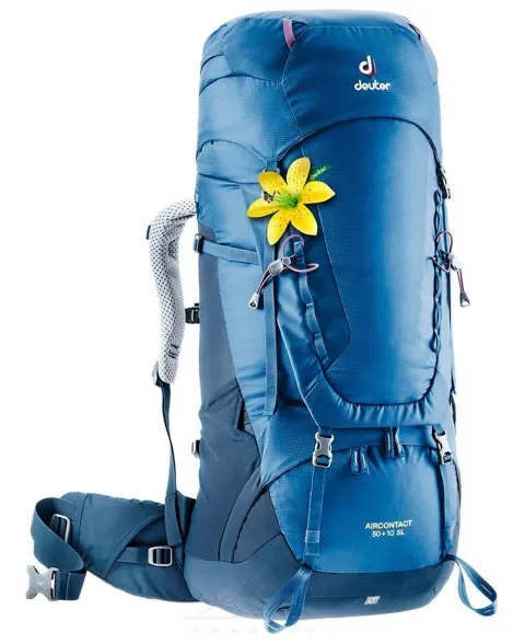 Рюкзак DEUTER Aircontact 50 + 10 SL колір 3399 steel-midnight Для треккінгу