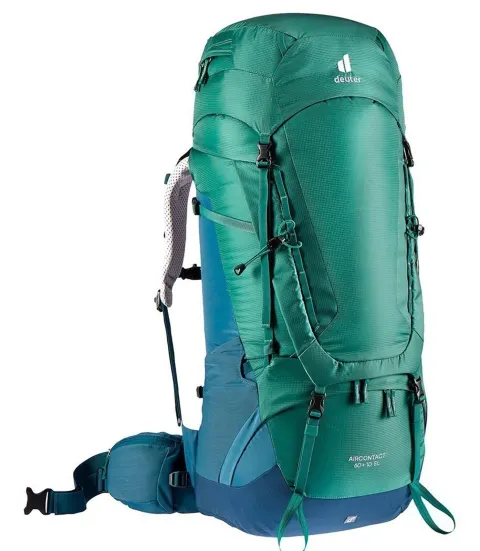 Рюкзак DEUTER Aircontact 60 + 10 SL колір 2337 seagreen-marine Для треккінгу