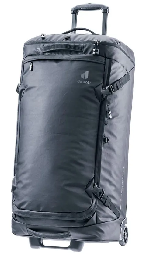 Чемодан DEUTER Duffel Pro Movo 90 колір 7000 black Для подорожей