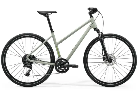 Велосипед 28" Merida Crossway 300 (2026) рама - W-XS Matt Early Moss Grey(Green)