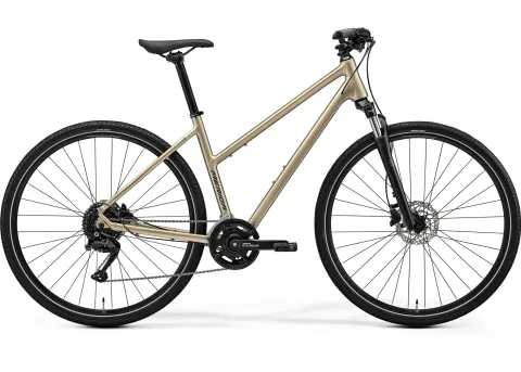 Велосипед 28" Merida Crossway 100 (2026) рама - W-M High Cream(Grey)