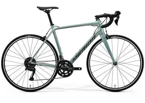 Велосипед 28" Merida Scultura Rim 100 (2026) рама - 4S Blue/Green Clear Coat(Silver)