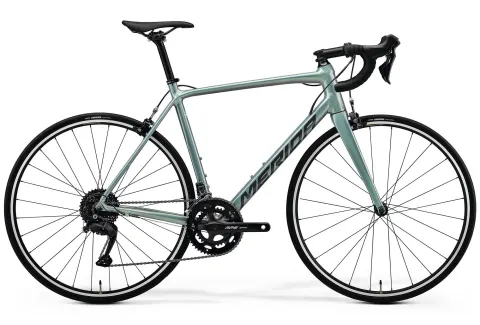 Велосипед 28" Merida Scultura Rim 100 (2026) рама - 4S Blue/Green Clear Coat(Silver)
