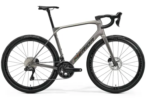 Велосипед 28" Merida Scultura Endurance 9000 (2026) рама - XS Warm Slate Grey(Holo-Black)