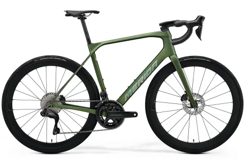 Велосипед 28" Merida Scultura Endurance 8000 (2026) рама - XL Matt Fog Green(Silver)
