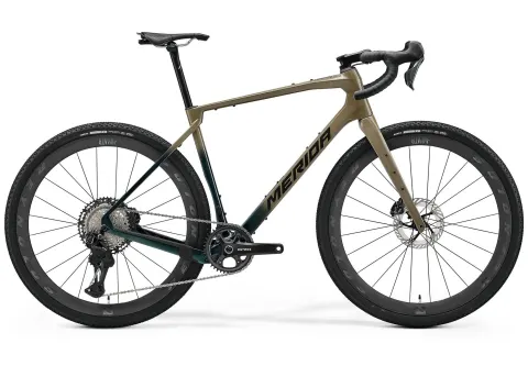 Велосипед 28" Merida Silex 9000 (2026) рама - L Halo Green Fade(Silver Green)