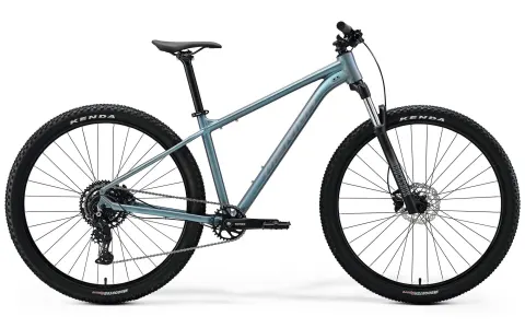 Велосипед 29" Merida Big.Nine 80 (2026) рама - L Silk Transparent Blue(Silver)