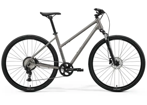 Велосипед 28" Merida Crossway 20 (2026) рама - W-XXS Silk Warm Slate Grey(Black)