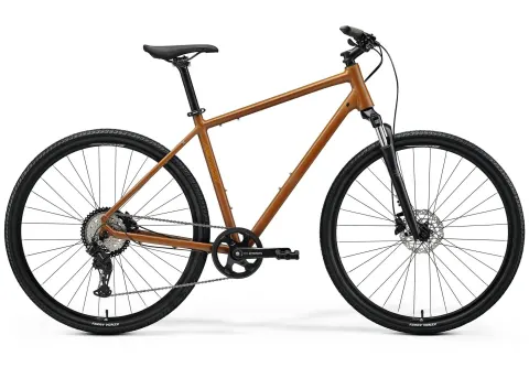 Велосипед 28" Merida Crossway 20 (2026) рама - XL Silk Fall Leaf Brown(Wild Honey)