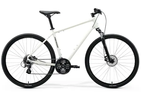 Велосипед 28" Merida Crossway 10 (2026) рама - S Silk White(Grey)