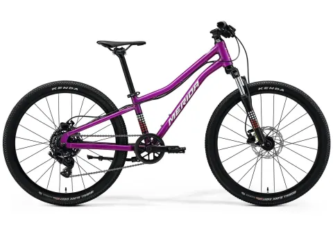 Велосипед 24" Merida Matts J.24 (2026) Silk Purple(Wht/Red/Blk)