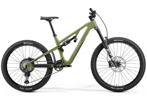 Велосипед 29-27.5" Merida One-Sixty 7000 (2026) рама - S Anaconda Green(Cream)