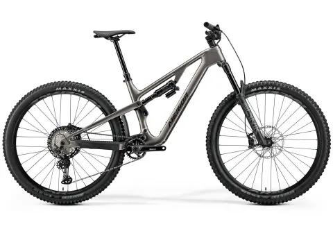 Велосипед 29" Merida One-Forty 7000 (2026) рама - M Warm Slate Grey(Golden Black)