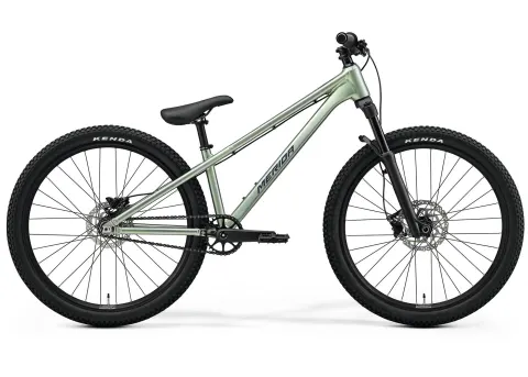 Велосипед 26" Merida DIRT 500 (2026) рама - M grey/green clear coat
