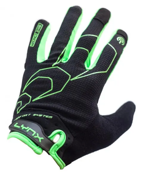 Велорукавички LYNX All-Mountain BG Black-Green XL