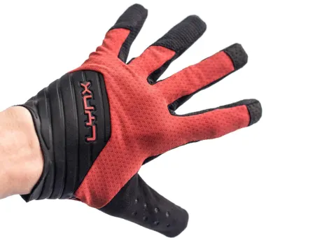 Велоперчатки LYNX Expert Long Red M