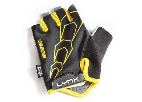 Велоперчатки LYNX Lynx Race Black-Yellow S