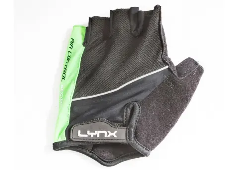 Велоперчатки LYNX Pro BLACK-GREEN M